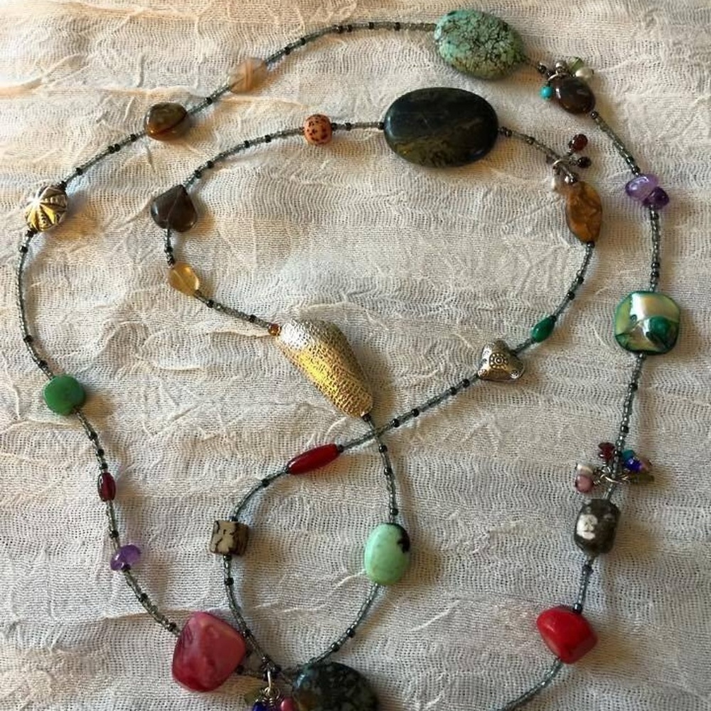 ⭐️MADE TO ORDER EXAMPLE⭐️ Multi gemstone necklace